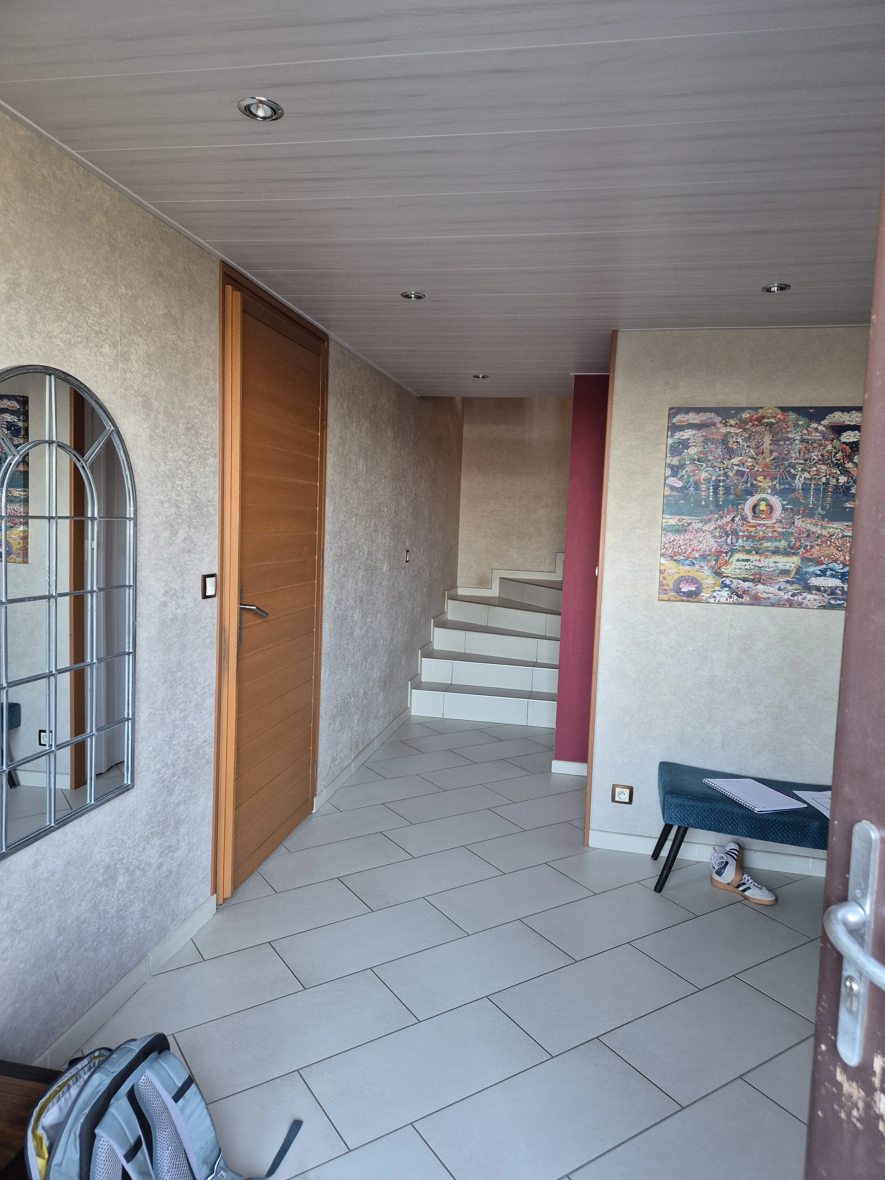 Projet Les Carrés — Placard sous escalier avant